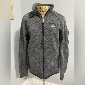 Avalanche Women’s Charcoal Zip-Up Sweater